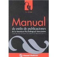 Manual De Estilo De Publicaciones De LA American Psychological Association