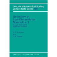 Geometry of Low-Dimensional Manifolds