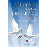 Things to Know Before You Leap