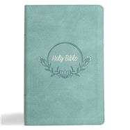 KJV Large Print Personal Size Reference Bible, Earthen Teal SuedeSoft LeatherTouch, Indexed