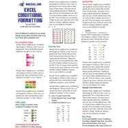 Excel Conditional Formatting Tip Card