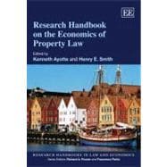 Research Handbook on the Economics of Property Law