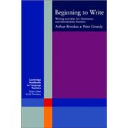 Beginning to Write: Writing Activities for Elementary and Intermediate Learners