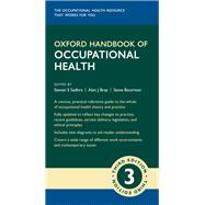 Oxford Handbook of Occupational Health 3e