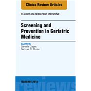 Screening and Prevention in Geriatric Medicine