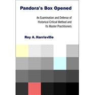 Pandora's Box Opened