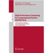 High Performance Computing for Computational Science - Vecpar 2016