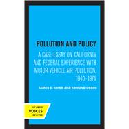 Pollution and Policy
