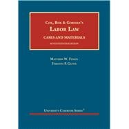 Cox, Bok & Gormanâ€™s Labor Law(University Casebook Series),9781684679812