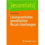 Lösungsverhalten gewöhnlicher Riccati-Gleichungen