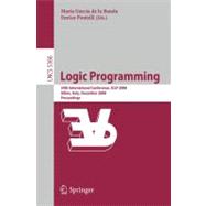 Logic Programming : 24th International Conference, ICLP 2008 Udine, Italy, December 9-13 2008 Proceedings