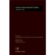 Cumulative Subject Index Volumes 1-32