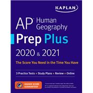 AP Human Geography Prep Plus 2020 & 2021 3 Practice Tests + Study Plans + Review + Online
