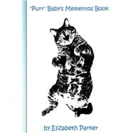 Purr Babys Mementos Book Blue