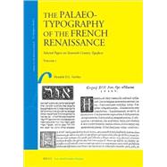 The Palaeotypography of the French Renaissance