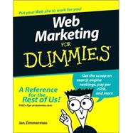 Web Marketing For Dummies<sup>?</sup>