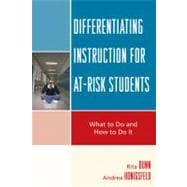 Differentiating Instruction for At-Risk Students