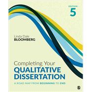 Completing Your Qualitative Dissertation