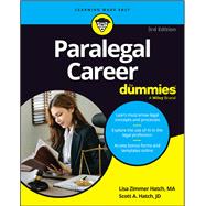 Paralegal Career For Dummies,9781394299829
