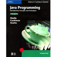 Java Programming Introductory Concepts and Techniques