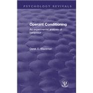 Operant Conditioning: An Experimental Analysis of Behaviour