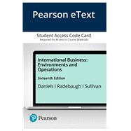 Pearson eText International Business: Environments and Operations -- Access Card