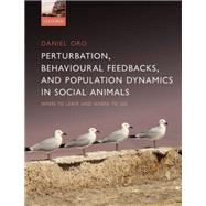 Perturbation, Behavioural Feedbacks, and Population Dynamics in Social Animals When to leave and where to go
