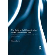 The Right to Self-determination Under International Law: ôSelfistans,ö  Secession, and the Rule of the Great Powers