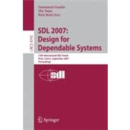 SDL 2007, Design for Dependable Systems