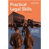 Practical Legal Skills Fifth Edition