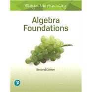 Algebra Foundations Prealgebra, Introductory Algebra & Intermediate Algebra Plus Video Organizer