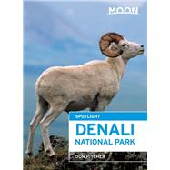 Moon Spotlight Denali National Park
