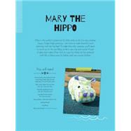 Mary the Hippo Soft Toy Pattern
