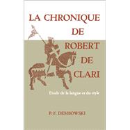 La Chronique de Robert de Clari