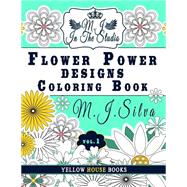 Flower Power Designs Coloring Book
