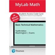 MyLab Math with Pearson eText -- 24-Month Access Card -- for Basic Technical Mathematics