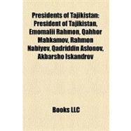 Presidents of Tajikistan