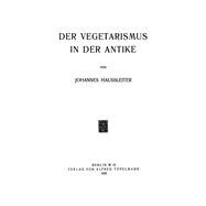 Der Vegetarismus in der Antike