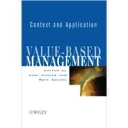 Value-based Management Context and Application