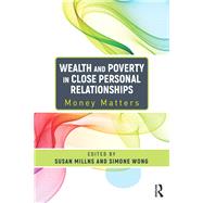 Wealth and Poverty in Close Personal Relationships: Money Matters