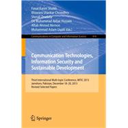 Communication Technologies, Information Security and Sustainable Development