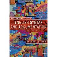 English Sytax and Argumentation : Modern Linguistics