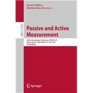 Passive and Active Measurement
