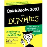 QuickBooks<sup>®</sup> 2003 For Dummies<sup>®</sup>