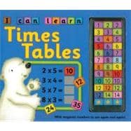 I Can Learn Times Tables With magnetic numbers to use again and again!