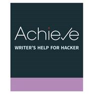Achieve Writer's Help for Hacker (1-Term Access; Multi-Course)
