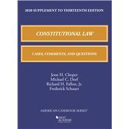 Constitutional Law: Cases, Comments, and Questions, 13th, 2020 Supplement