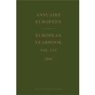 Annuaire Europeen 2008/ European Yearbook 2008
