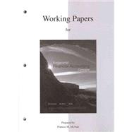 Working Papers to accompany Fundamental Financial Accounting Concepts