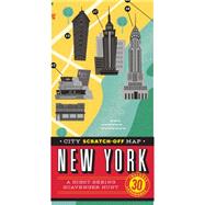 City Scratch-off Map: New York A Sight-Seeing Scavenger Hunt